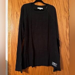Diplomacy Long Sleeve Raw Edge Shirt - NWT - Size L